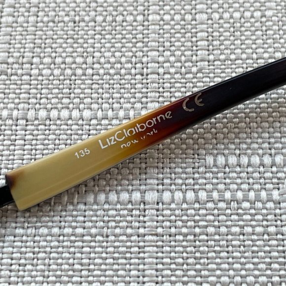 Liz Claiborne New York Women Eyeglasses Frame Brown Tortoise L383 OUV2 Glasses - Picture 5 of 9